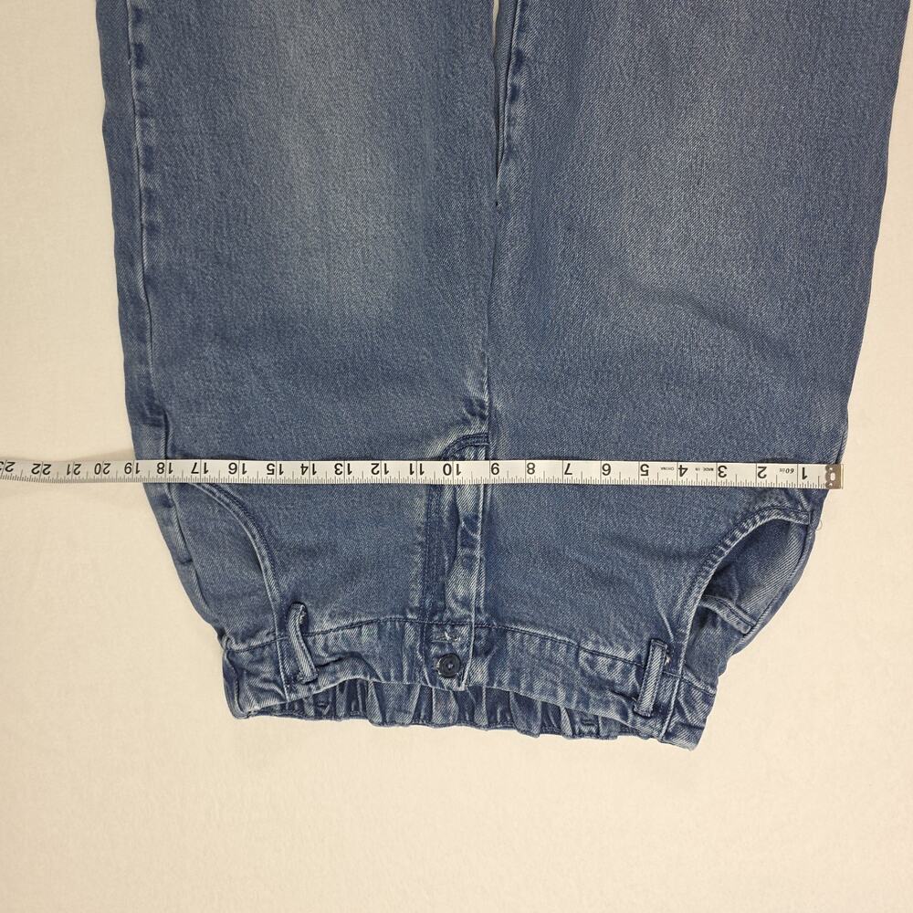 Young Fabulous Broke YFB Womens S Jeans Wide Leg High Elastic Waist Stretch Boho - Picture 5 of 13